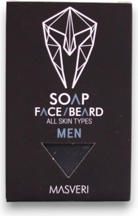 Actual product image Masveri Face and Beard Soap for Men 100g (Soap)