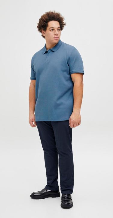 Actual product image Jack & Jones Plus Size Logo Poloshirt Poloshirt (5XL)