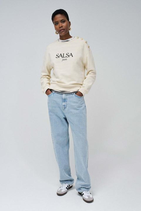 Actual product image Salsa Jeans Sweatshirt Branding Sweater (S)