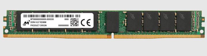 Image du produit Crucial Micron DDR4 VLP RDIMM 1Rx4 3200 (1 x 16GB, 3200 MHz, RAM DDR4, R-DIMM)