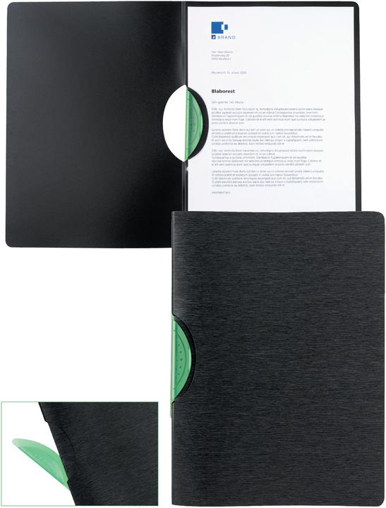 Immagine prodotto Kolma Raccoglitore a clip LineaVerde A4 Ergo Recycling nero (A4, 1 x)