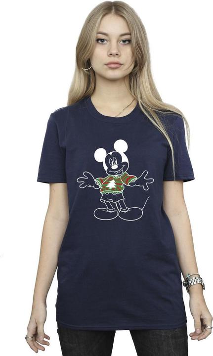 Disney Mickey Mouse Xmas Jumper TShirt (XL)