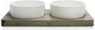 Image du produit Beonebreed Be one Breed - Bowl double, béton/céramique M - (74022423533)