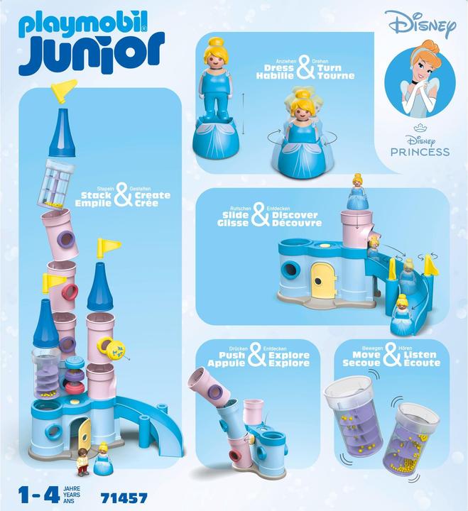 Immagine prodotto Playmobil Disney: il castello di Cenerentola (71457)