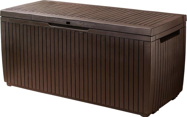 Image du produit Keter Springwood Storage Box 305L uzglabāšanas kaste brūna 29202378590 (305 l)