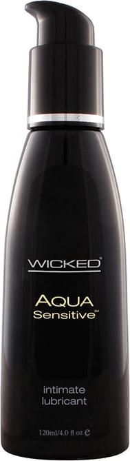 Image du produit Wicked Sensual Care Wicked Aqua Sensitive Unscent Lube 4oz (118 ml)