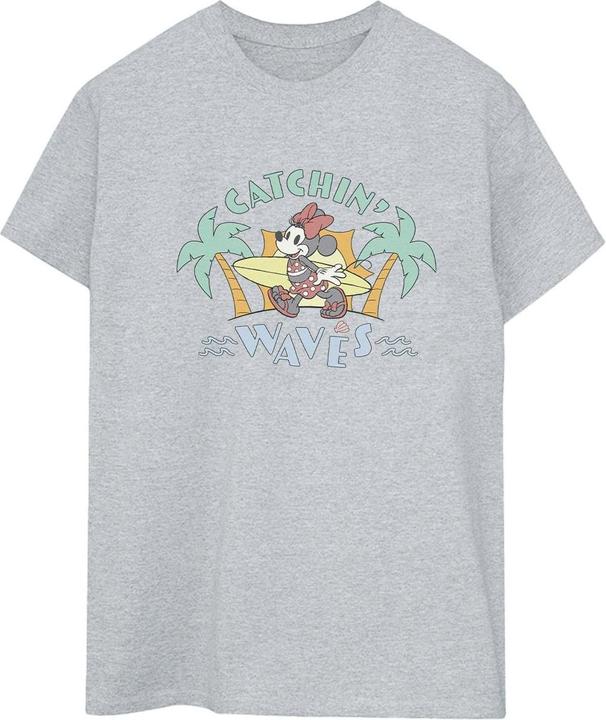 Disney Minnie Mouse Catchin Waves TShirt (M)