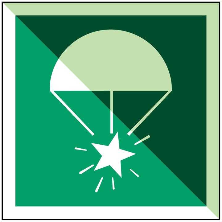 Produktbild Brady IMO - Fallschirm-Signalrakete