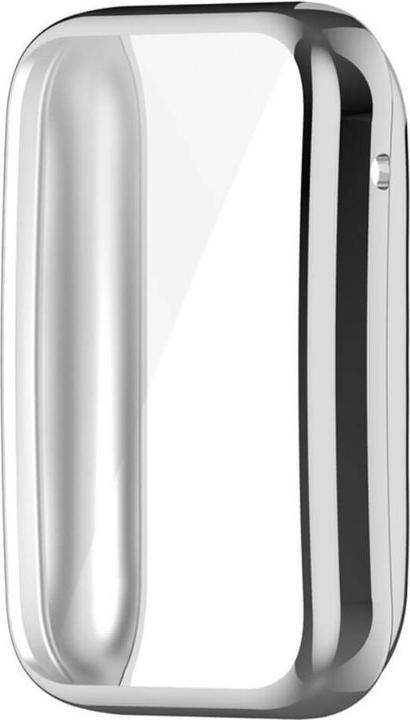 Produktbild Cover-Discount Xiaomi Mi Band 7 Pro - Gummi Schutz Case silber