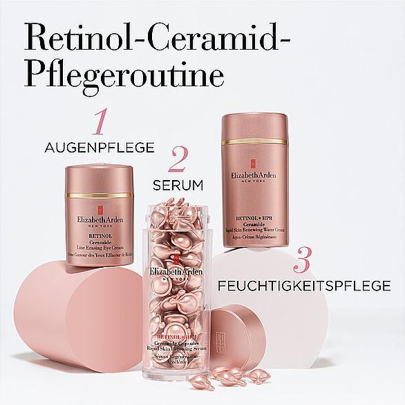 Actual product image Elizabeth Arden RETINOL + HPR Ceramide Capsules (28 ml)