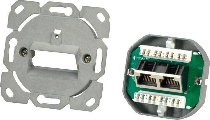 Immagine prodotto Roline Presa Cat.6A, 2x STP, montaggio a filo, bianco (U/UTP, CAT6a, 7 m)