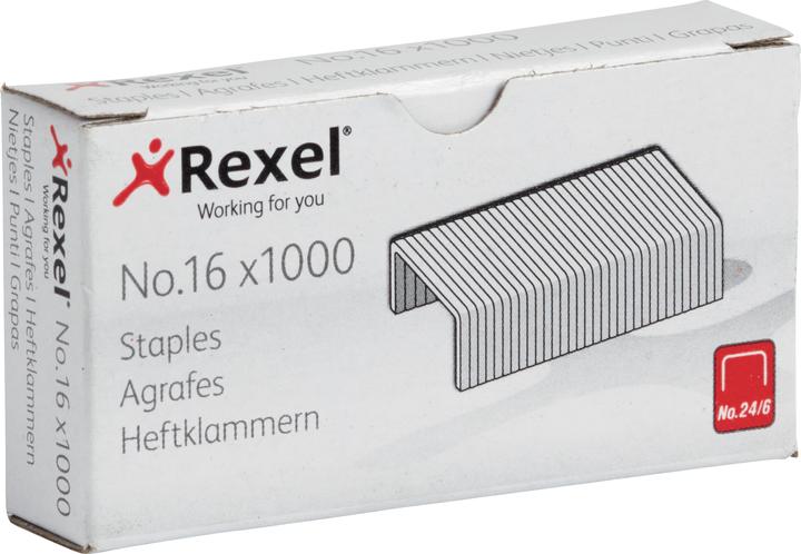 Actual product image Rexel Staples No. 16 (1000 x)