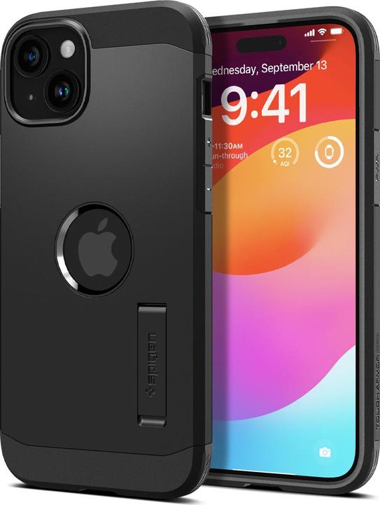 Produktbild Spigen Tough Armor Mag Magsafe Iphone 15 Schwarz (Apple iPhone 15)