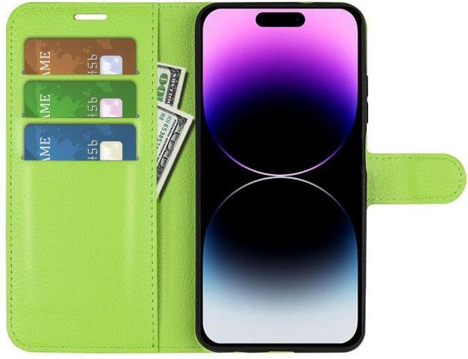 Immagine prodotto MU Classic Serie di copertine per libri in pelle Litchi (Apple iPhone 15 Pro)