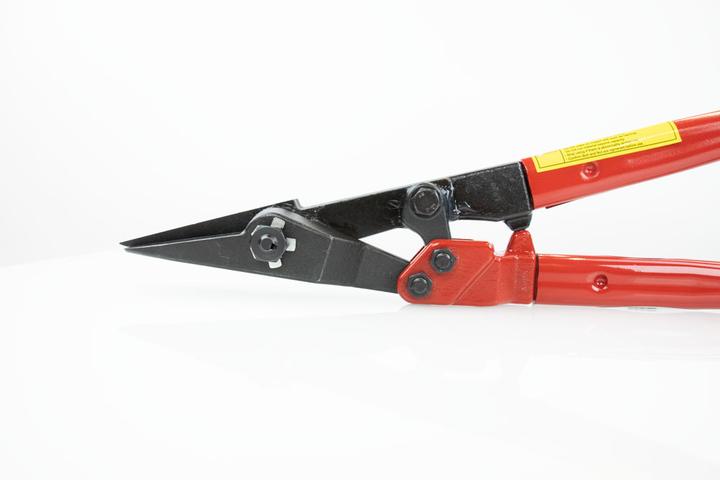 Actual product image HIT Two-handed lever shears for cutting sheet metal and steel strips, straight blade (600 mm)