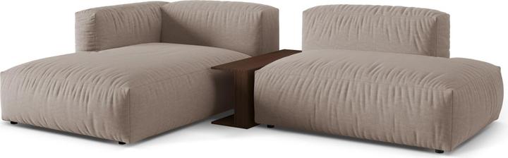 Actual product image Micadoni Modular Left Corner Sofa, "Martina", 2 Seats, 292x176x75 Made in Europe (Corner sofa, Modular sofa)
