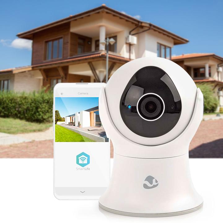 Actual product image Nedis Smartlife Outdoor Camera Wi-Fi Full HD 1080p IP65 Cloud / Internal 16GB 12 VDC with Motion Sensor (1920 x 1080 Pixels)
