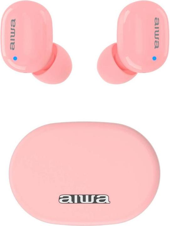 Immagine prodotto Aiwa EBTW-150PK Cuffie e auricolari wireless In Ear chiamate/musica Bluetooth Rosa (3 h, Senza fili)