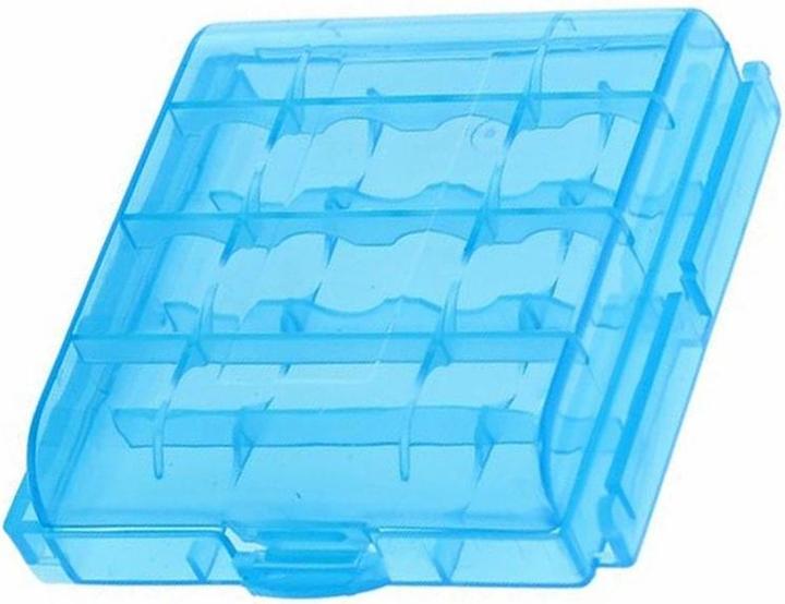 Produktbild Panasonic Ladegerät Eneloop BQ-CC65 inkl., 4 eneloop AAA Micro und AccuCell AkkuBox Blue (1 Stk., AAA, Ladegerät inkl. Akku)