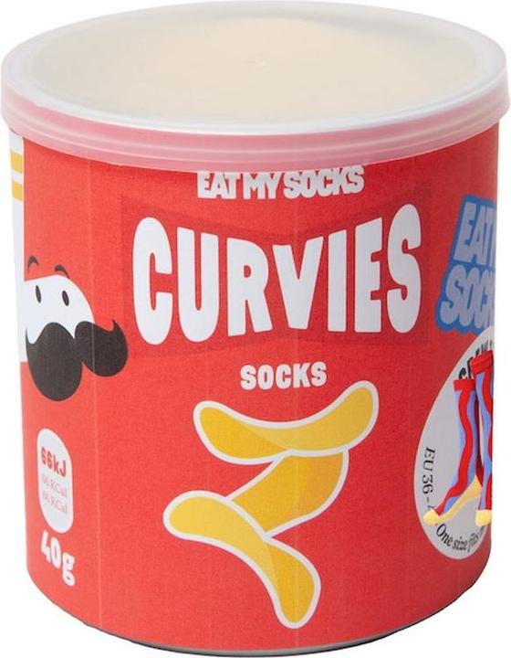 Actual product image Eat My Socks EatMySocks - Curvies - Chips Socken, EMSNOCCURV (38 - 41)