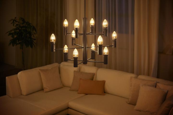 Actual product image Philips Hue White (E14, 4.50 W, 300 lm, 2 x, G)