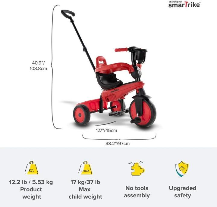Produktbild SmarTrike Breeze S Dreirad