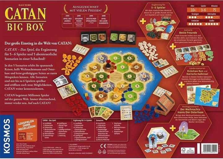 Immagine prodotto Kosmos Catan - Big Box (Tedesco)