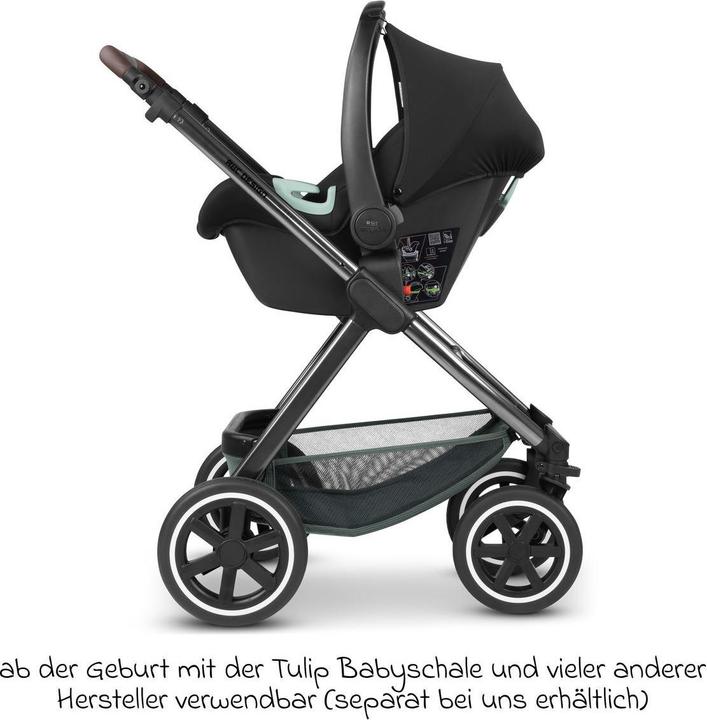 Produktbild ABC Design Kombikinderwagen Kombi-Kinderwagen Samba - inkl. Babywanne