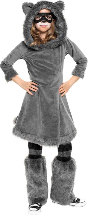 Produktbild Maskworld Waschbär Kostüm für Kinder - für Fasching Karneval (146, 152)