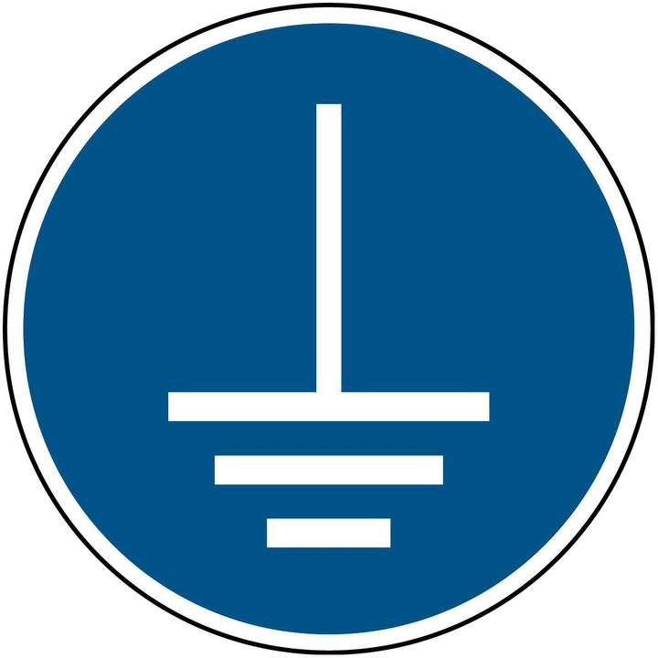 Productafbeelding Brady ISO veiligheidsbord - Grond voor gebruik