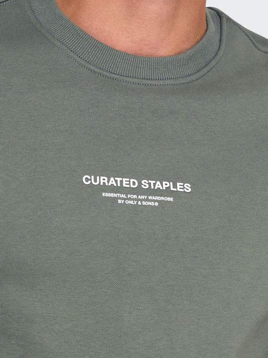 Produktbild Only & Sons Onscurated Reg Crew Neck Sweat Noos (M)