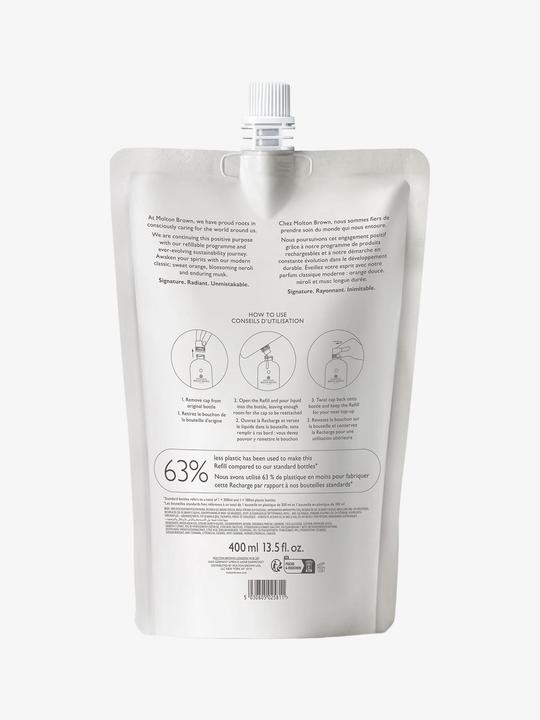 Actual product image Molton Brown Orange & Bergamot Bath & Shower Gel Refill (400 ml)