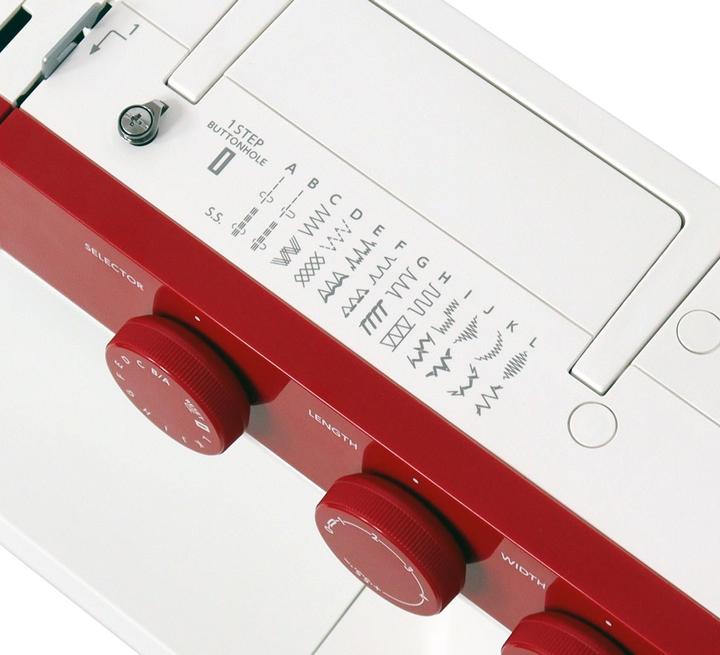Produktbild Janome NÄHMASCHINE 1522 RD ROT