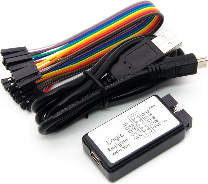 Purecrea USB Logic Analyzer 8 Channel 24MHz