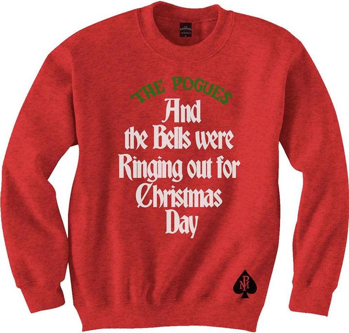 Immagine prodotto The Pogues Felpa in cotone Unisex Adulto Bells Were Ringing Out (L)