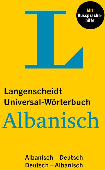 Energie-Label Langenscheidt Universal-Wörterbuch Albanisch (Albanisch, Deutsch, 2025)