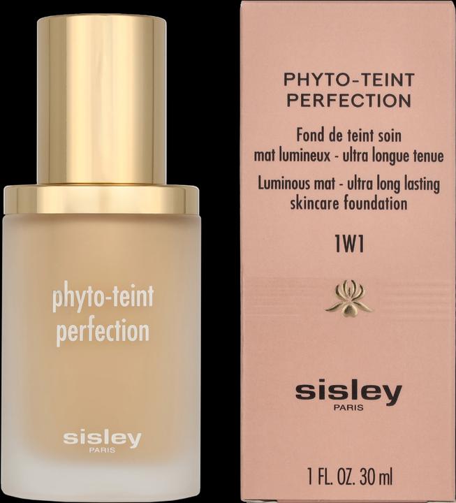 Produktbild Sisley PHYTO-TEINT PERFECTION luminous matte makeup base #1W1-Ecr 30 ml (1W1 Ecru)