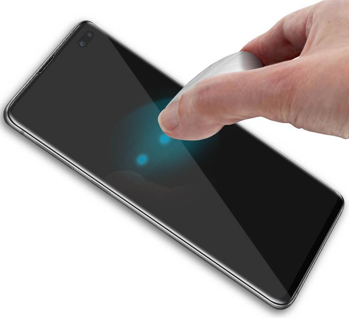 Produktbild Avizar Glas mit Flüssigkleber und UV-Licht (1 Stück, Samsung Galaxy S10+)