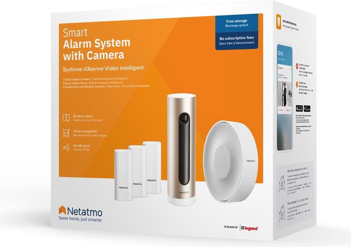 Image du produit Netatmo Alarme intelligente avec caméra