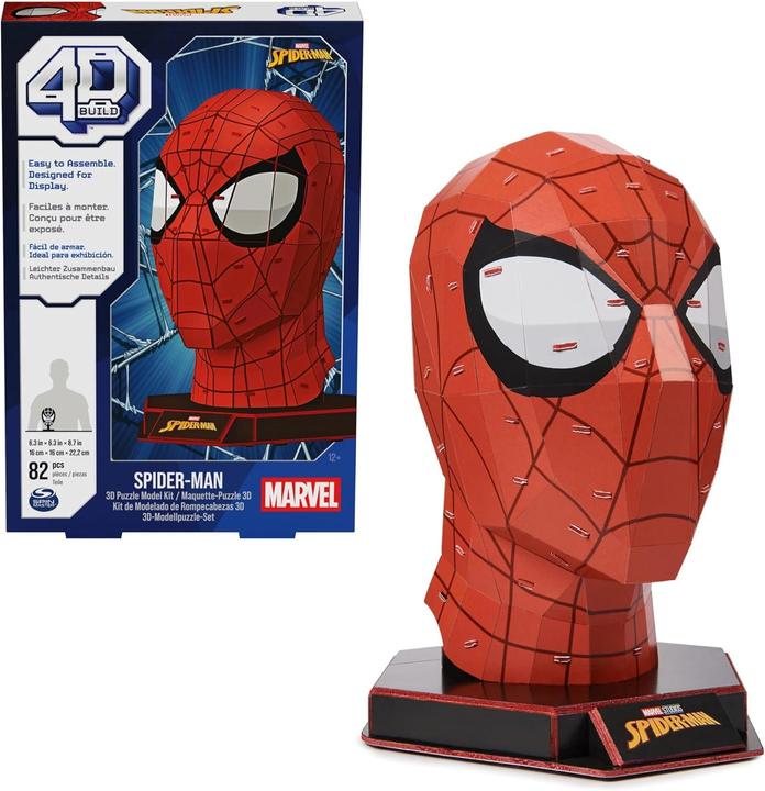 Actual product image Spin Master FDP APZ Marvl Spiderman Mask GML (82 pieces)