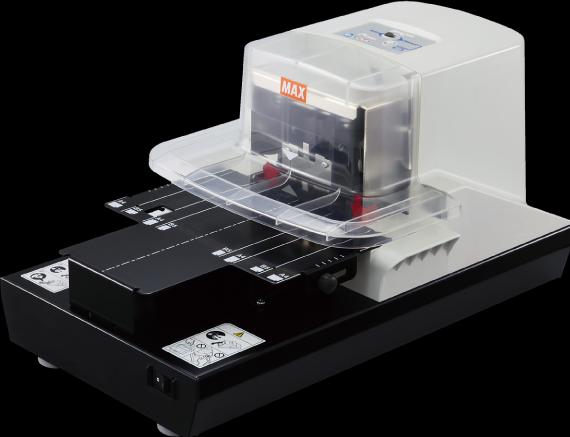 Max Elektrischer Heftapparat EH-110F, Leistung 100 Blatt, 80g/m2 (100 Blätter)