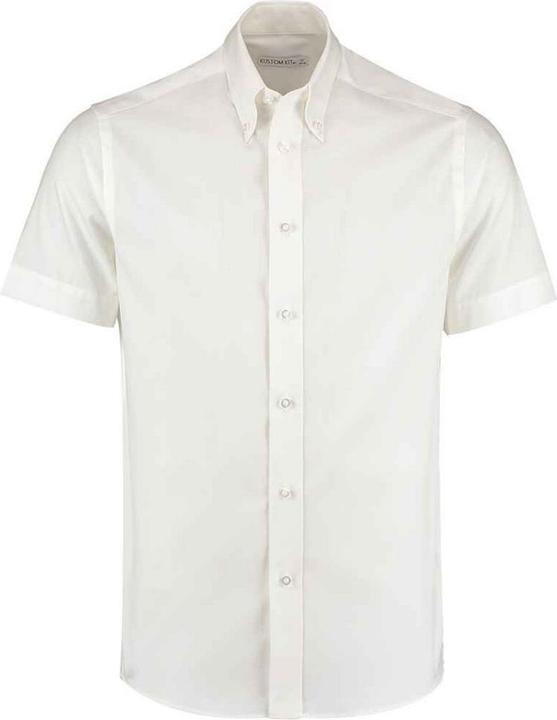 Produktbild Kustom Kit Premium Oxford Tailored Hemd mit kurzen Ärmeln (35)
