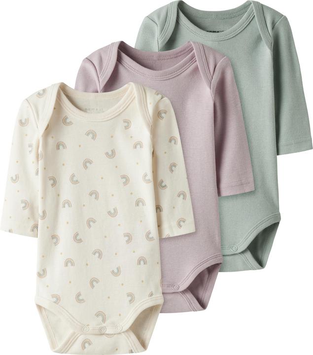Actual product image Name it Nbfbody 3p Ls Jet Rainbow Noos (56)