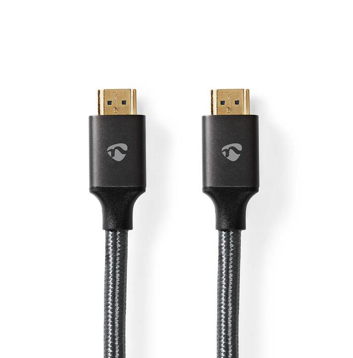 Image du produit Nedis Câble HDMI High Speed avec Ethernet| HDMI mâle|| 4Ka60Hz| - Câble - Digital/D (5 m, HDMI)