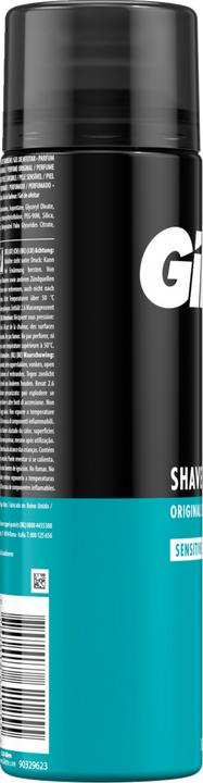 Actual product image Gillette Sensitive shaving gel (200 ml, Shaving gel)