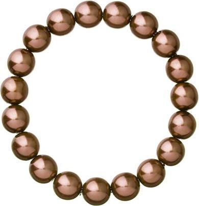 Evolution Group Elegant pearl bracelet 56010.3 brown