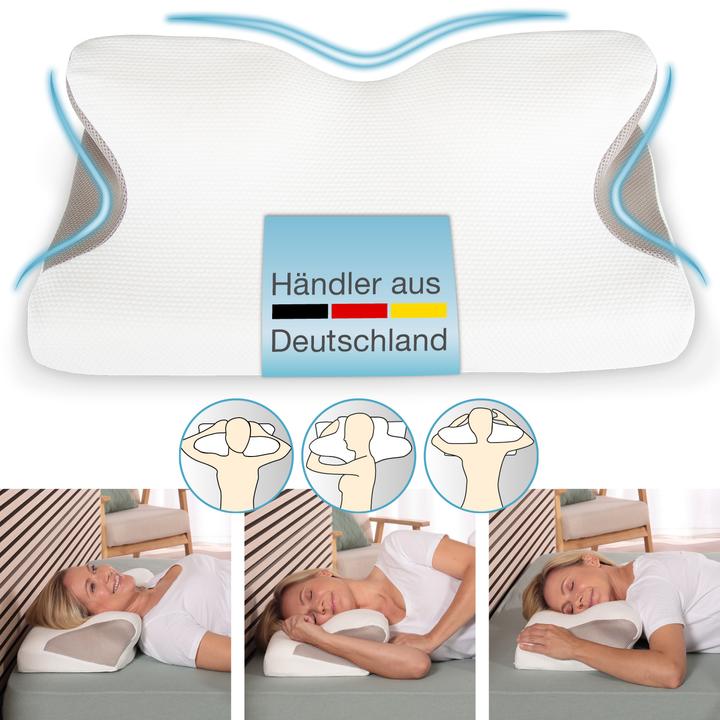Produktbild Bestschlaf Nackenstützkissen Visco (32 x 13 x 60 cm)