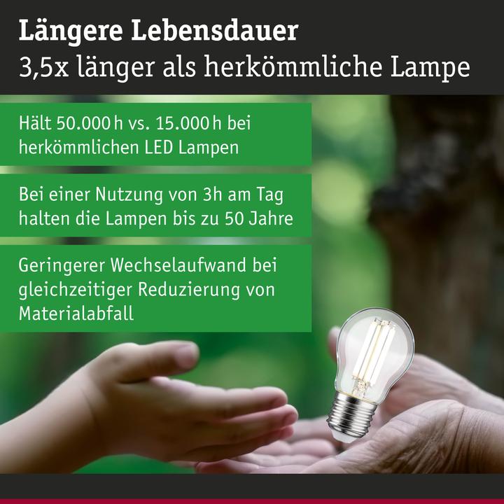 Actual product image Paulmann Tropfen Eco-Line (E27, 2.50 W, 525 lm, 1 x, A)