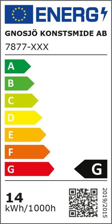 Energie-Label Konstsmide Pavia (800 lm)