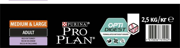 Produktbild Pro Plan Trockenfutter (Adult, 1 Stk., 2500 g)